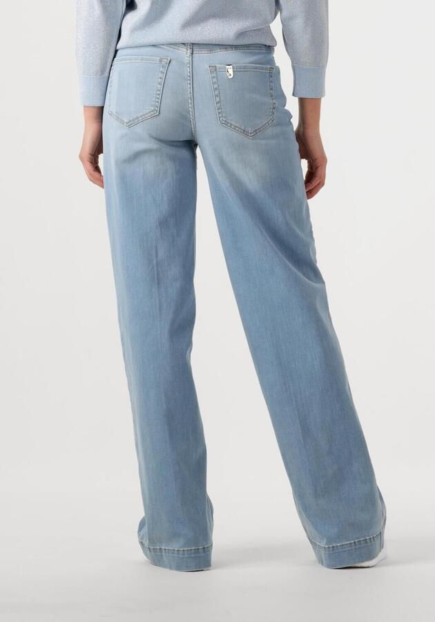 LIU JO Dames Jeans Ecs Autentic Flare R.w. Lichtblauw
