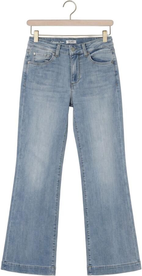 LIU JO Dames Jeans Ecs Authentic Flare Lichtblauw - Foto 4