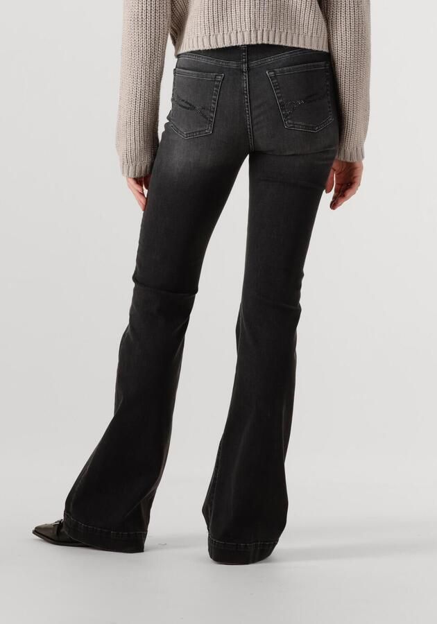 LIU JO Dames Jeans Ecs Pant.authentic Beat H.w. Grijs