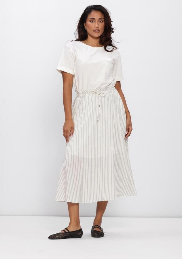 Liu Jo White regular fit midi-jurk met borstzak