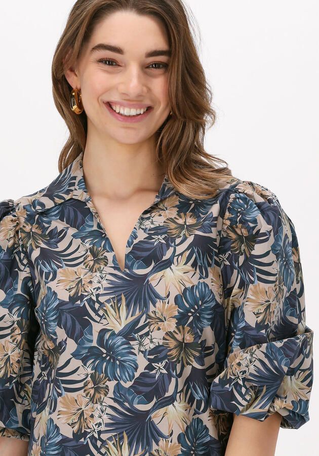 Liu Jo White Knielange jurk met all-over bloemenmotief - Foto 2