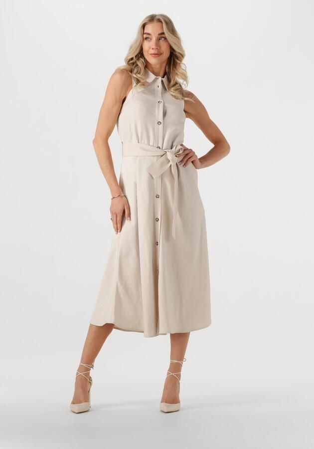 LIU JO Dames Jurken Abito Viscosa Beige - Foto 4