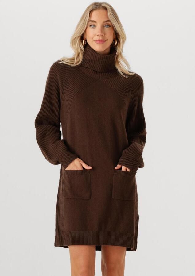 LIU JO Dames Jurken Ecs Abito Maglia Bruin - Foto 4