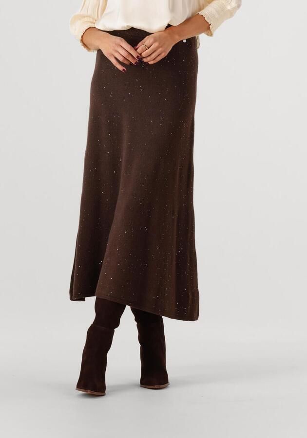 LIU JO Dames Rokken Gonna Mglia Longuet Bruin - Foto 4