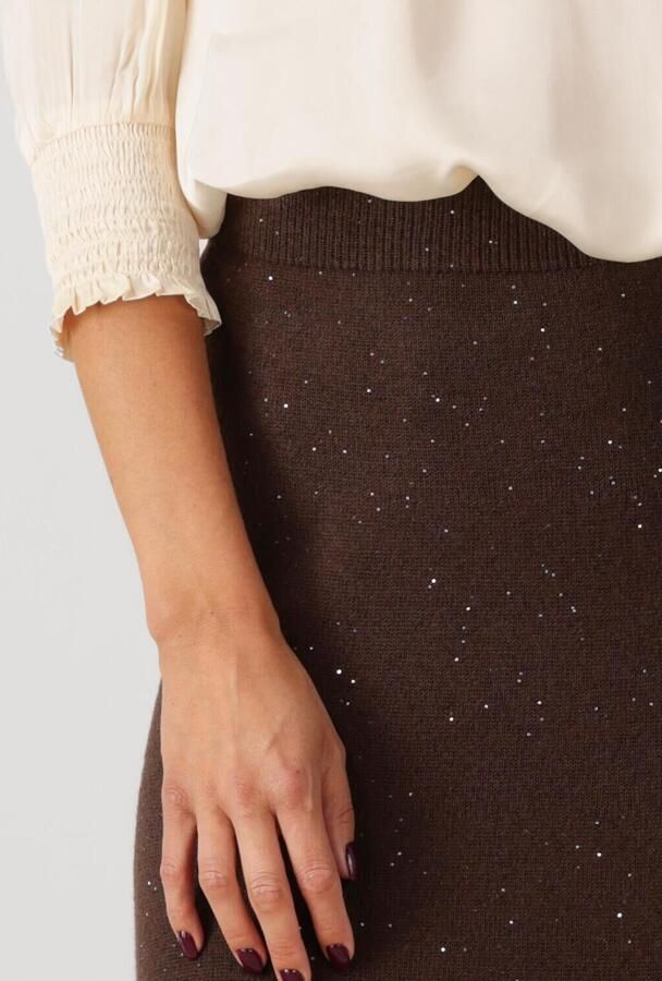 LIU JO Dames Rokken Gonna Mglia Longuet Bruin - Foto 2