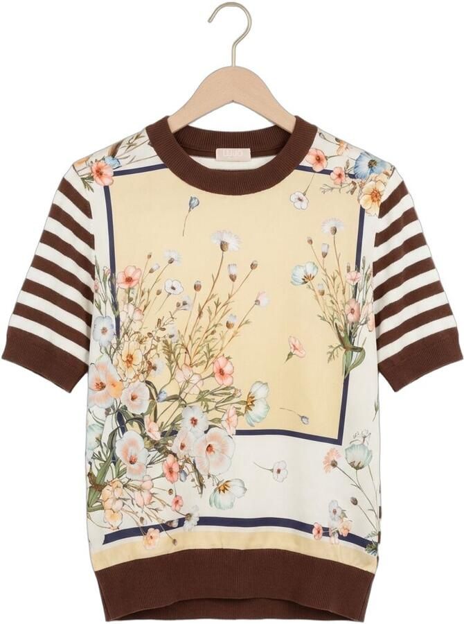 LIU JO Dames Tops & T-shirts Ecs Maglia Chiusa M c Multi - Foto 2