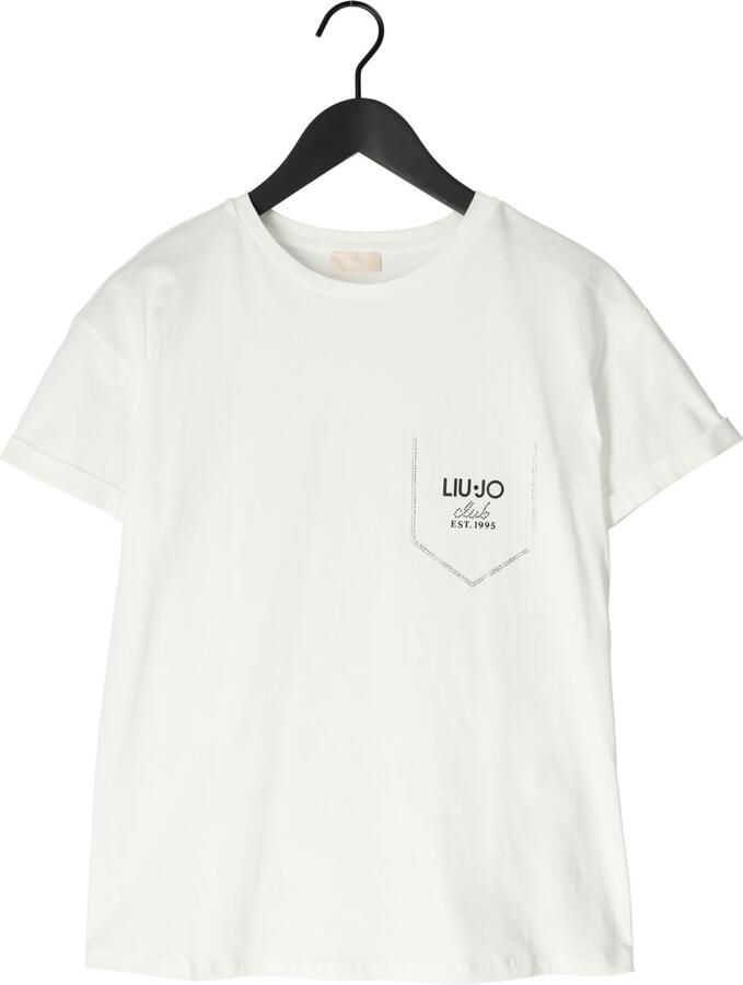 LIU JO Dames Tops & T-shirts Ecs T-shirt Moda M c Wit