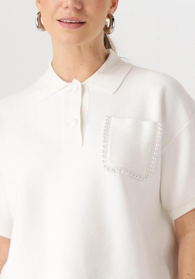 LIU JO Dames Tops & T-shirts Maglia Chiusa M l Wit - Foto 3