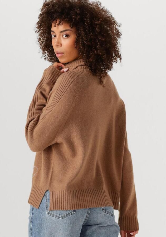 LIU JO Dames Truien & Vesten Ecs Maglia Chiusa Camel