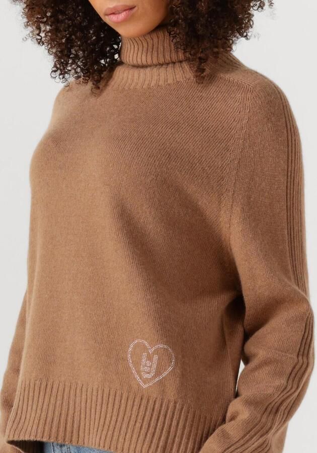 LIU JO Dames Truien & Vesten Ecs Maglia Chiusa Camel - Foto 2