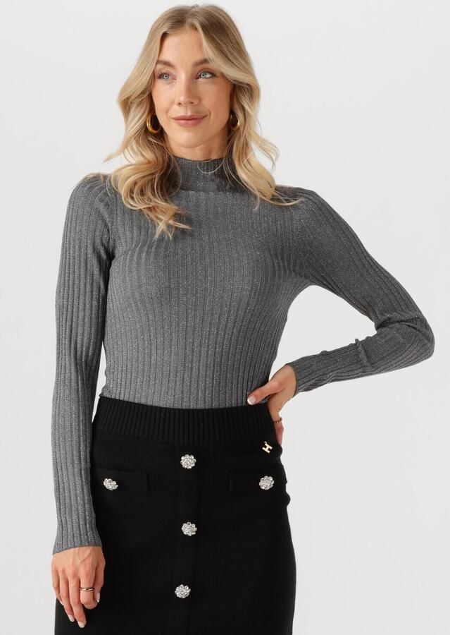 LIU JO Dames Truien & Vesten Ecs Maglia Chiusa Grijs - Foto 4