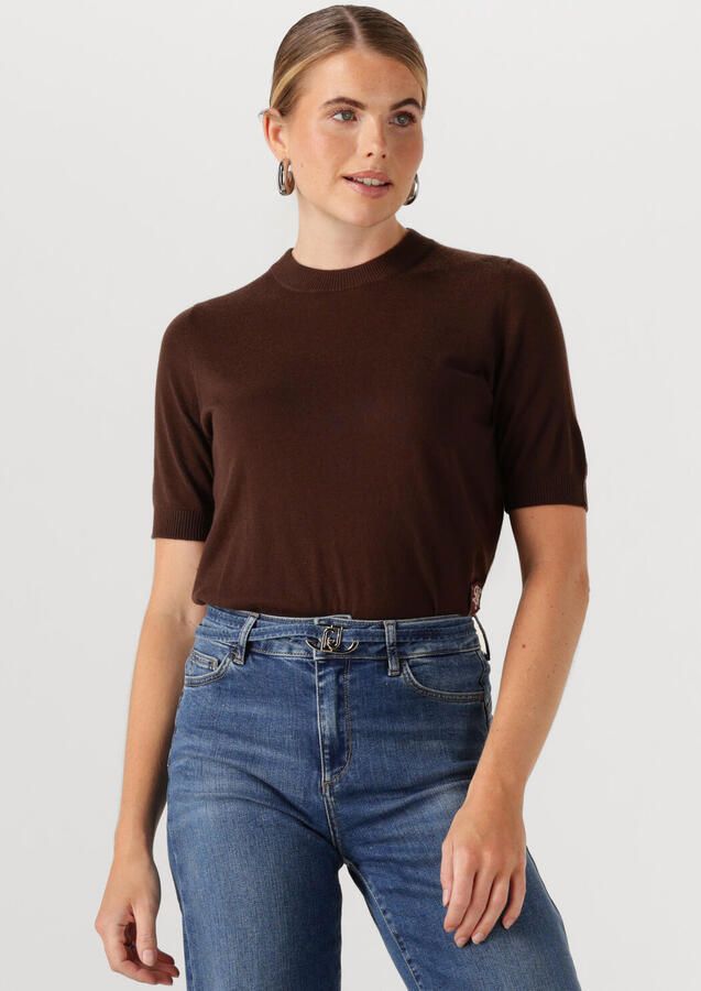 LIU JO Dames Truien & Vesten Maglia Chiusa Bruin - Foto 4