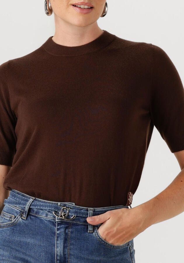 LIU JO Dames Truien & Vesten Maglia Chiusa Bruin - Foto 3