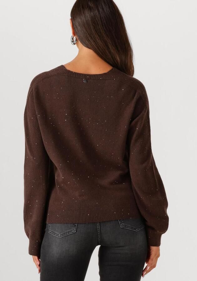 LIU JO Dames Truien & Vesten Maglia Chiusa Bruin - Foto 2