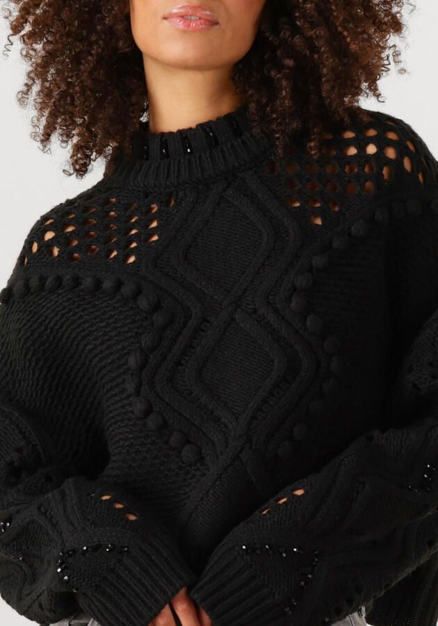 LIU JO Dames Truien & Vesten Maglia Chiusa Zwart - Foto 2