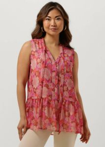 Liu Jo Mouwloze Top Hoogwaardige Stof Elegant Ontwerp Meerkleurig Dames