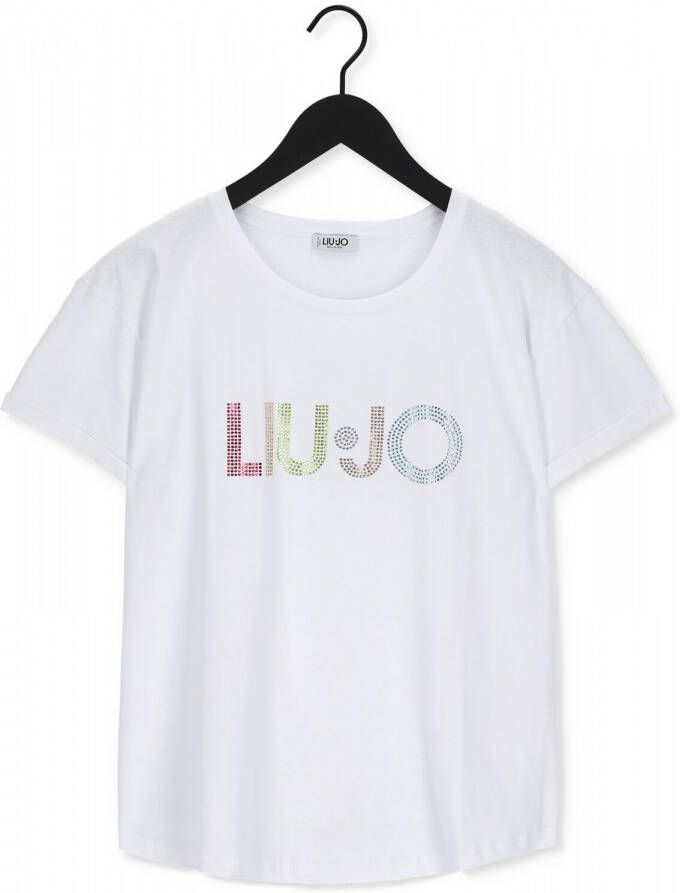Witte Liu Jo T shirt T shirt Moda M c B.