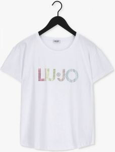 Liu Jo Witte T shirt T shirt Moda M c B.