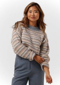 Lolly's Laundry Round-neck Knitwear Blauw Dames