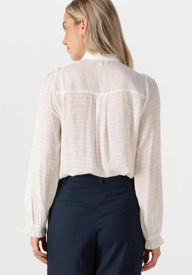 Lollys Laundry Delicate wit overhemd met kantdetails White Dames - Foto 3