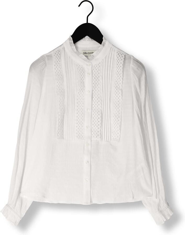Lollys Laundry Elegante Witte Blouse Arielll Shirtls White Dames