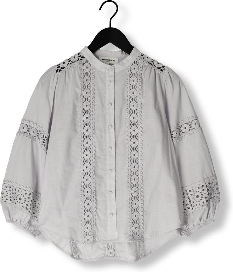 LOLLYS LAUNDRY Dames Blouses Junell Shirt Ls Grijs - Foto 1