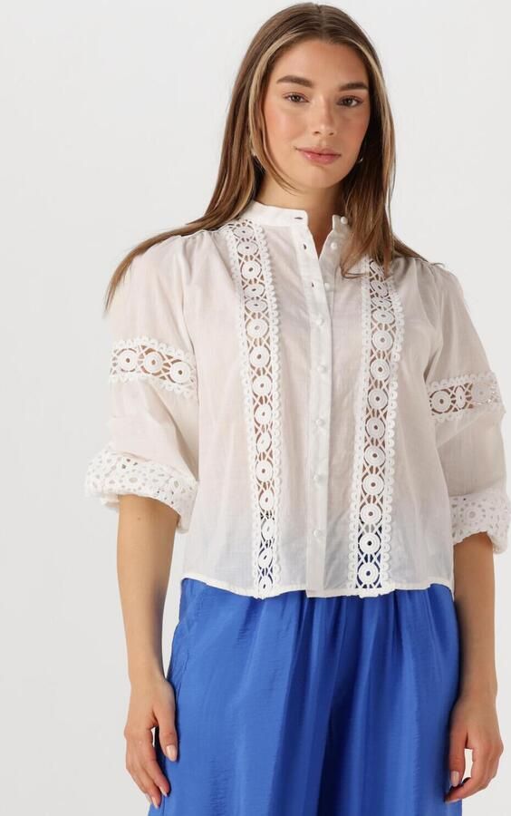 LOLLYS LAUNDRY Dames Blouses Junell Shirt Ls Wit - Foto 4