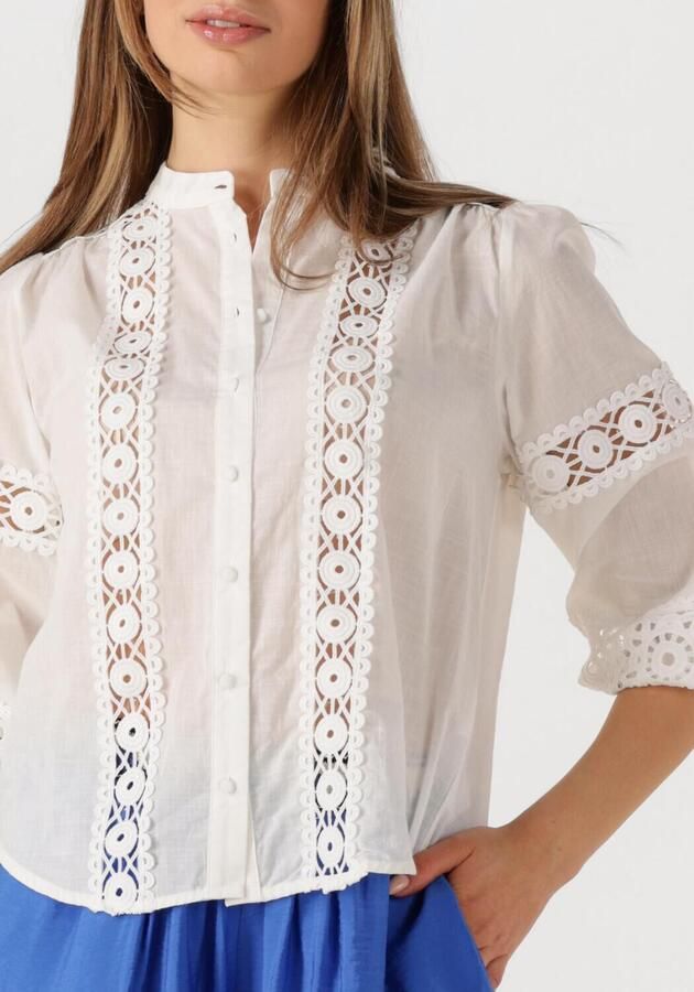 LOLLYS LAUNDRY Dames Blouses Junell Shirt Ls Wit - Foto 3
