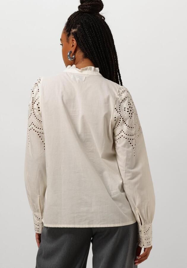 Lollys Laundry Elegante Feminine Blouse met Borduurwerk Beige Dames - Foto 2