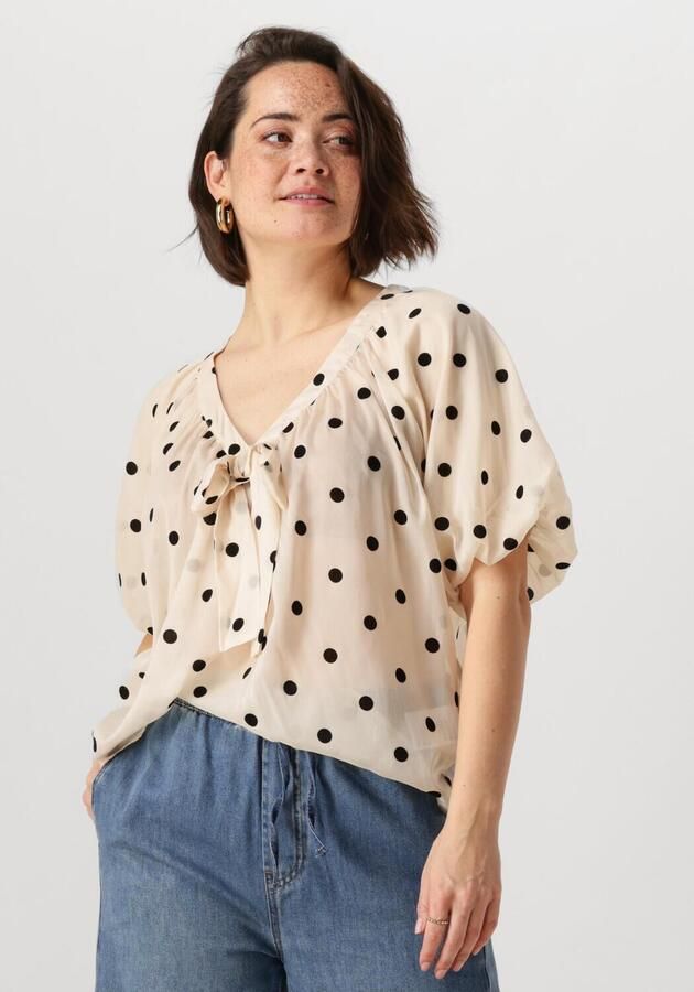 LOLLYS LAUNDRY Dames Blouses Pinell Blouse Ss Gebroken Wit - Foto 4