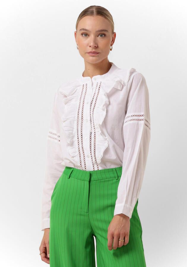 LOLLYS LAUNDRY Dames Blouses Rikshaw Shirt Gebroken Wit - Foto 4