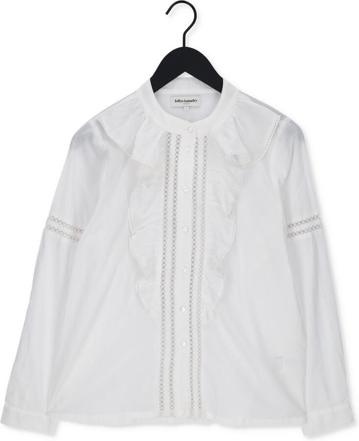 LOLLYS LAUNDRY Dames Blouses Rikshaw Shirt Gebroken Wit - Foto 1