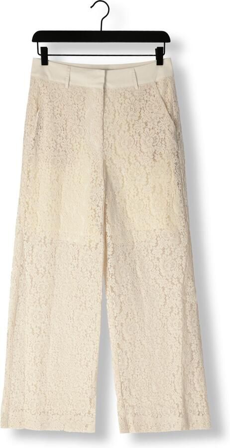 Lollys Laundry Wijde Ecru Broek Sheilall Stijl Beige Dames - Foto 2