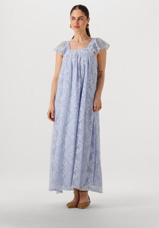 LOLLYS LAUNDRY Dames Jurken Milanll Midi Dress Sl Lichtblauw - Foto 4