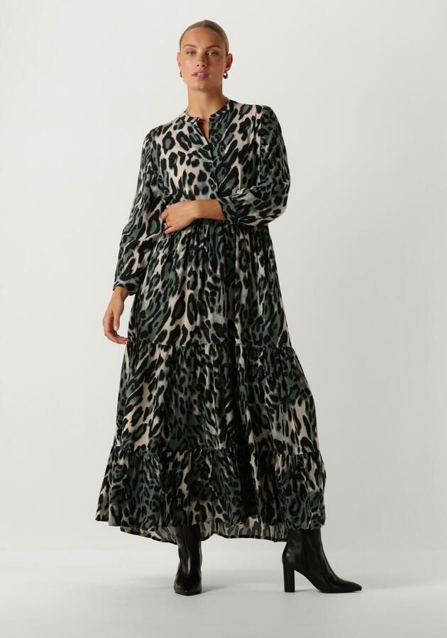 Lollys Laundry Groene Maxi Jurk Dames Multicolor Dames - Foto 3