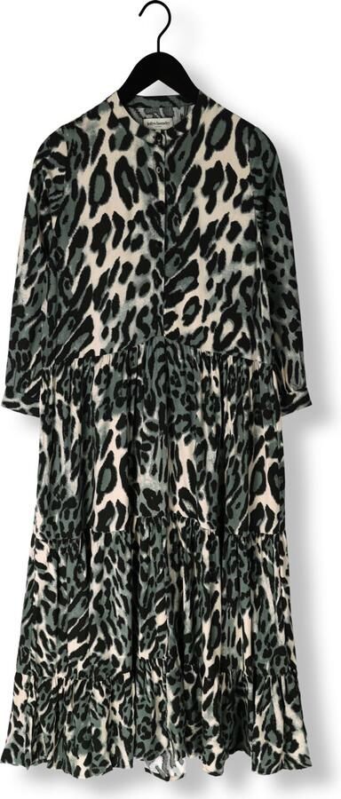 Lollys Laundry Groene Maxi Jurk Dames Multicolor Dames - Foto 2