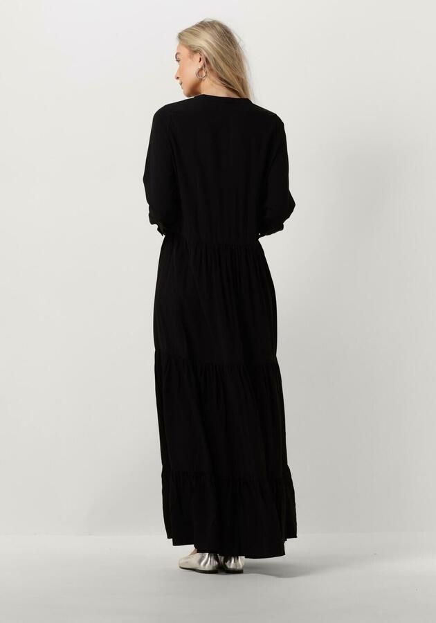 Lollys Laundry Zwarte Maxi Jurk voor Elegante Gelegenheden Black Dames