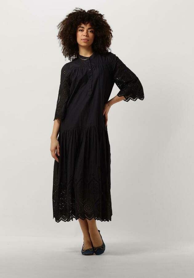 LOLLYS LAUNDRY Dames Jurken Timorll Midi Dress Ss Zwart - Foto 4