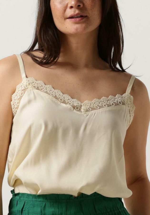 LOLLYS LAUNDRY Dames Tops & T-shirts Vianell Top Sl Ecru - Foto 2