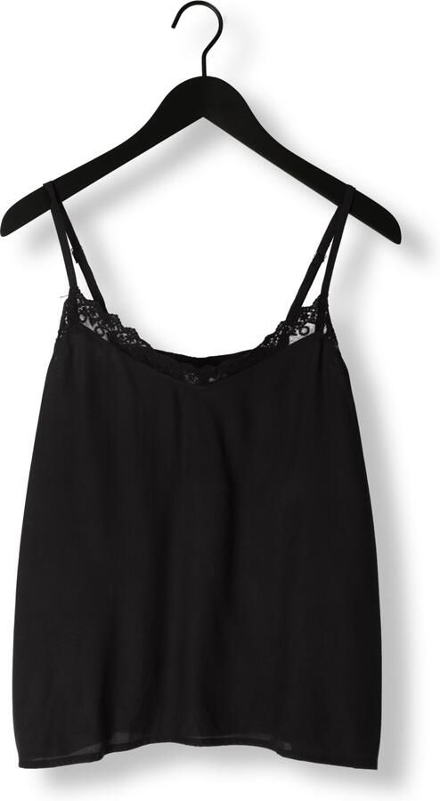 Lollys Laundry Feminien kanten top met verstelbare bandjes Black Dames - Foto 3