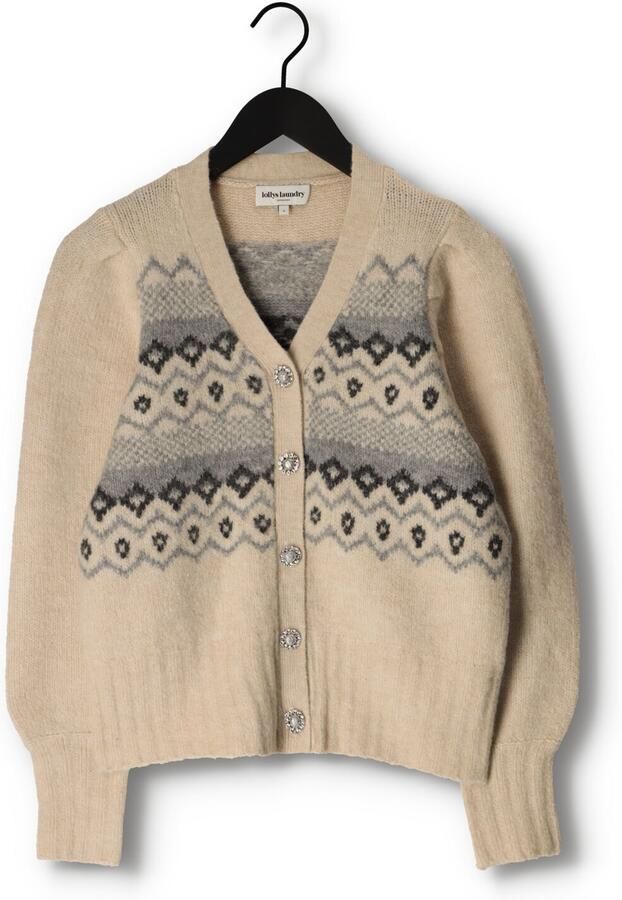 LOLLYS LAUNDRY Dames Truien & Vesten Laura Cardigan Ecru - Foto 2