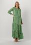 Lollys Laundry Maxi-jurk met lurex Nee groen - Thumbnail 1