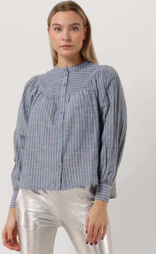 LOLLYS LAUNDRY Dames Blouses Alicia Shirt Lichtblauw