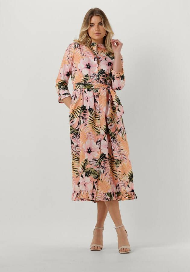 Lollys Laundry Harper Dress Midi Jurk Multi Kleur Multicolor Dames