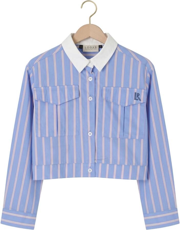 LOOXS 10SIXTEEN Meisjes Blouses 2611-5114 Lichtblauw