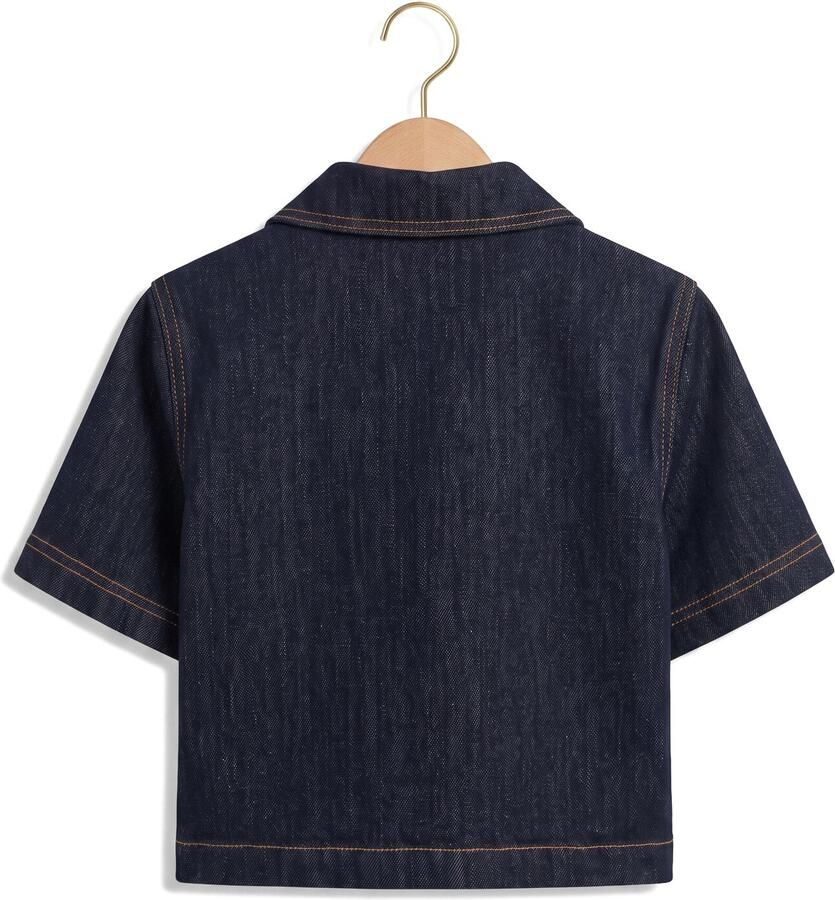 LOOXS 10SIXTEEN Meisjes Blouses 2631-5107 Donkerblauw - Foto 2
