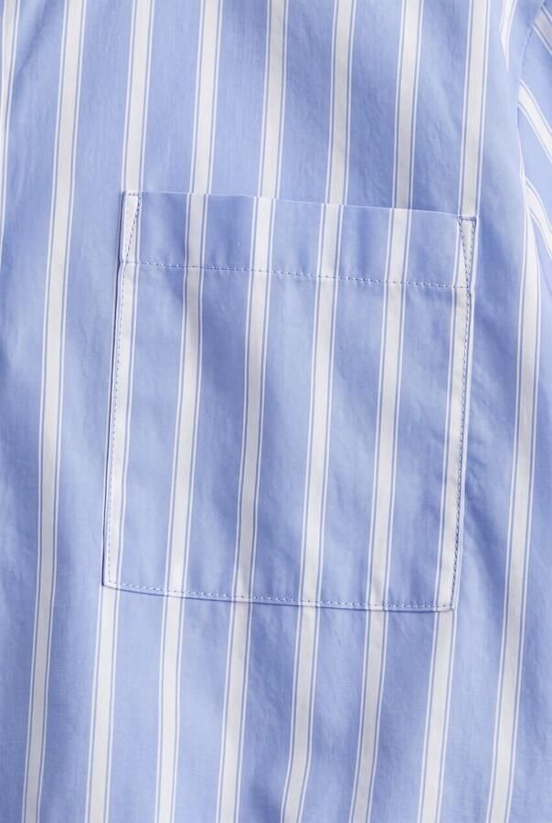 LOOXS 10sixteen rechtvallende blousetop met backprint lichtblauw - Foto 2