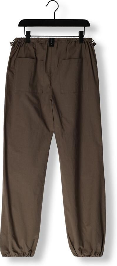LOOXS 10sixteen low waist loose fit broek bruin Meisjes Katoen Effen 170 176