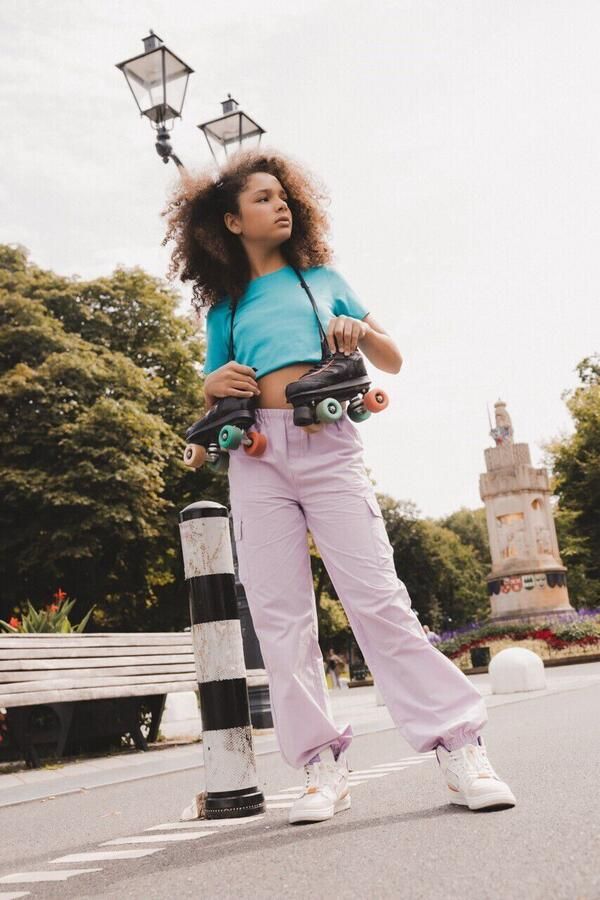 LOOXS 10sixteen Meisjes Broeken 2511-5619 Lila - Foto 2