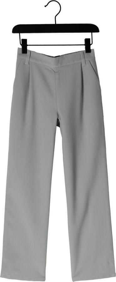 LOOXS 10sixteen wide leg casual broek lichtgrijs